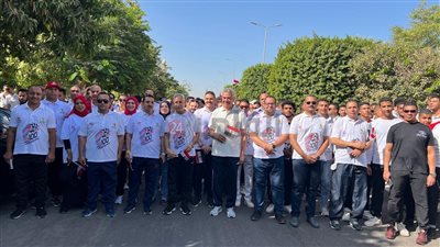 بماراثون رياضي.. جامعة المنيا تطلق فعاليات 100 يوم رياضة