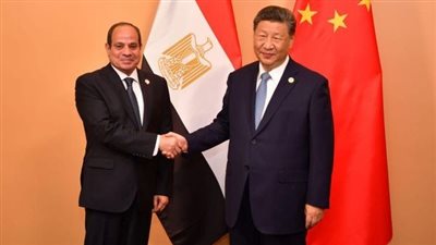 السيسي ونظيره الصيني يؤكدان أهمية العمل الفوري على خفض التصعيد ومنع نشوب حرب إقليمية