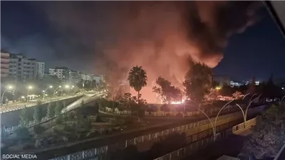انفجارات تهزّ العاصمة السورية دمشق نتيجة قصف للاحتلال الإسرائيلي