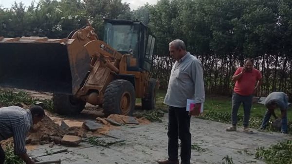 إزالة قاعة أفراح