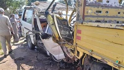 كانوا رايحين مولد الدسوقي.. مصرع 4 أشخاص وإصابة 11 آخرين في حادث بالغربية