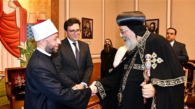 وزير الأوقاف لـ البابا تواضروس: حريصون على التعاون الثقافي والفكري مع الكنيسة 