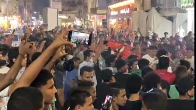 رافعين الأعلام.. جماهير الأهلي تحتفل بتتويج المارد الأحمر بلقب السوبر المصري| بث مباشر 