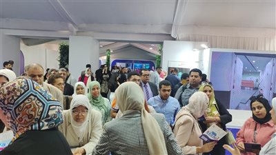 إقبال كبير على جناح وزارة التضامن ضمن فعاليات النسخة الثانية للمؤتمر العالمي للسكان |صور