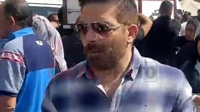 ياسر فرج أول الحاضرين في جنازة والدة عمرو القاضي بمسجد السيدة نفيسة