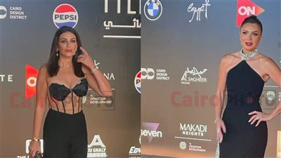 منهم إنجي المقدم ونجلاء بدر.. اللون الأسود يسيطر على ريد أولى فعاليات الجونة السينمائي| صور