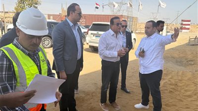وزير الصحة يتفقد مشروع إنشاء مستشفى العين السخنة للطوارئ.. ويوجه بسرعة إنهاء الأعمال ودخول الخدمة