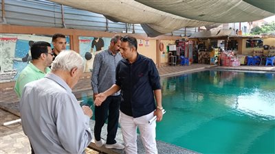  إغلاق حمام سباحة مركز شباب قليوب لعدم استيفاء الاشتراطات الصحية