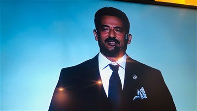 عمرو سعد من احتفالية اتحاد القبائل بانتصارات أكتوبر: النهاردة يوم تاريخي