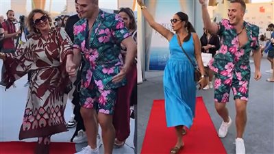 فتى السجادة الحمراء.. اليوتيوبر أندرو ويف يشارك الفنانين المصريين في مهرجان الجونة