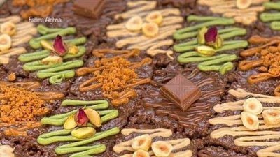 بدون زبادي أو لبن.. طريقة عمل بسبوسة جلاكسي الترند بالزيت والنسكافيه