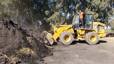 إزالة 22 منطقة لـ مكامير الفحم النباتي المخالفة بالدقهلية 