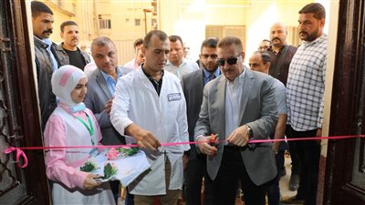 محافظ المنوفية يفتتح مبنى العنايات الجديدة بمستشفى أشمون ويقرر صرف مكافأة للمتميزين