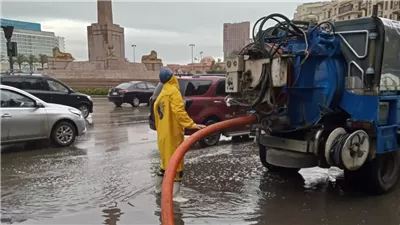مياه القاهرة: إلغاء الإجازات والراحات لجميع الإدارات المشاركة خلال فترة الأمطار