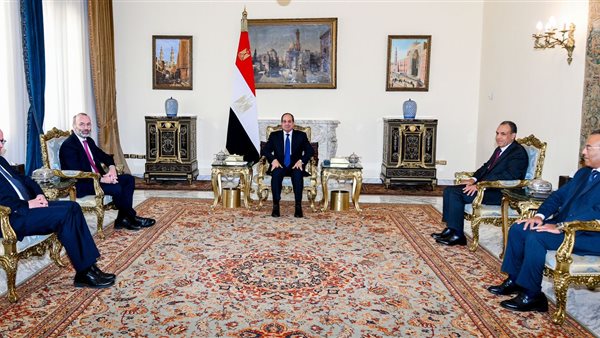 جانب من لقاء الرئيس