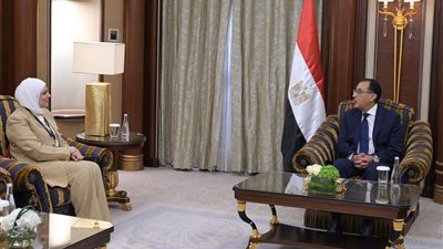 رئيس الوزراء لوزيرة المالية الكويتية: نتطلع لدعم الاستثمارات الكويتية القائمة في مصر