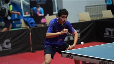تأهل 7 مصريين لربع نهائي البطولة الدولية للناشئين لتنس الطاولة