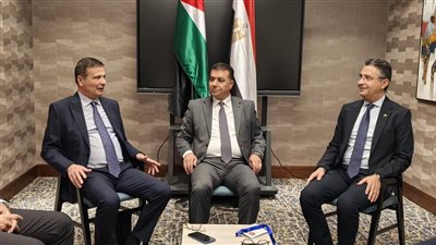 وزيرا الزراعة والتموين يبحثان مع الجانب الأردني تعزيز التعاون المشترك
