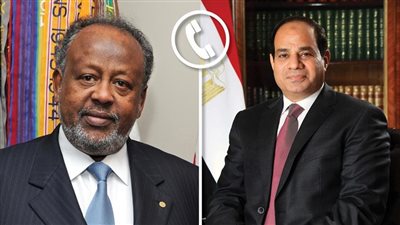 الرئيس السيسي يناقش مع نظيره الجيبوتي الأوضاع في البحر الأحمر وسبل ضمان سلامة الملاحة البحرية