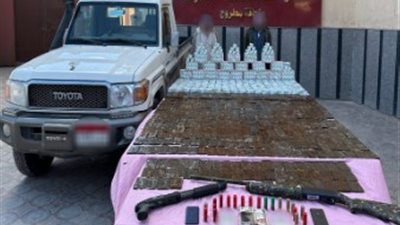 القبض على 6 عناصر إجرامية بحوزتهم مخدرات بـ 12.5 مليون جنيه في المحافظات