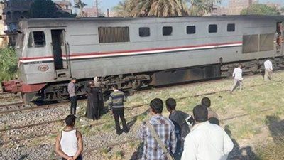 كانوا بيهزروا.. مصرع طالبين أسفل عجلات القطار في المنيا