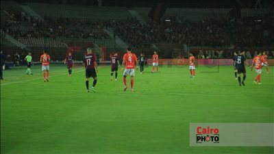 نتيجة مباراة الأهلي وسيراميكا كليوباترا.. الأحمر يتقدم بهدفين