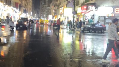 الإسكندرية ترفع درجة الاستعداد مع بدء تساقط الأمطار