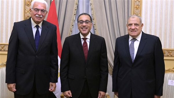 محلب ومدبولي ونظيف