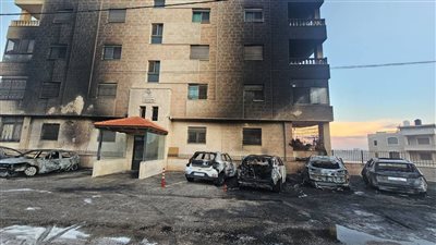 السيطرة على حريق بعقار في شبرا الخيمة دون خسائر بشرية 