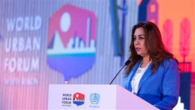 وزيرة التنمية المحلية تشهد جلسة تمكين صعيد مصر في المنتدى الحضري العالمي