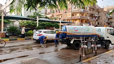 مياه المنوفية: رفع حالة الاستعداد القصوى لمواجهة الأمطار