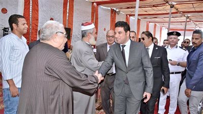 نائب محافظ سوهاج يشهد صلح عائلتي النواصر والعوامة بقرية تونس