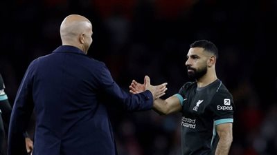 أرني سلوت: صلاح سيكون مثل رونالدو وميسي.. ولن يتراجع مستواه 