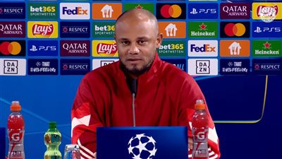 كومباني: بنفيكا فريق خطير بوجود دي ماريا.. وهدفنا التأهل ضمن أوائل دوري الأبطال