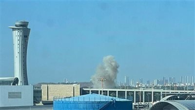 شركة الطيران الإسرائيلية: تضرر طائرة بوينج 777 في القصف الصاروخي على مطار بن غوريون