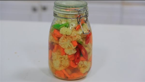 طريقة عمل مخلل القرنبيط