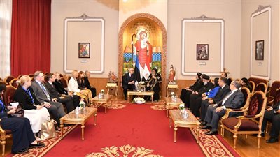 البابا تواضروس لرئيس إستونيا: في مصر لا فرق بين المسيحي والمسلم.. ونصلي لانتهاء الحروب