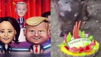 فرس شهير ولعبة فيديو يحسمان توقعاتهما أمام ليلى عبد اللطيف بفوز ترامب في الانتخابات الأمريكية