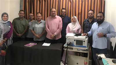 الأول من نوعه بالمحافظة.. تشغيل جهاز الحث الكهرومغناطيسي للمخ بمستشفى سوهاج العام