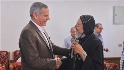 مدير أمن الأقصر يتفقد الاستعدادات الأمنية لاحتفالات دير الشهيد مارجرجس بجبل الرزيقات