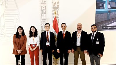 مساعد وزير الإسكان يبحث سبل التعاون مع مسئولي المنظمة العالمية للمدن الذكية المستدامة