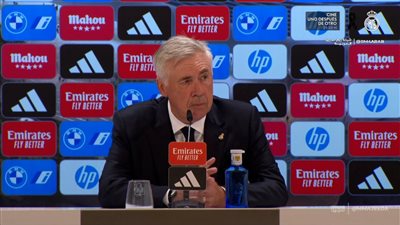 أنشيلوتي: فينيسيوس يصنع الفارق.. ومتطلبات جدول المباريات لا تسمح للاعبين بالراحة