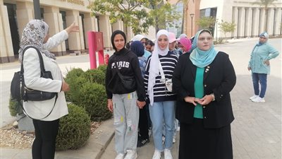 بجولة لفتيات الأسمرات.. الثقافة تطلق أولى الجولات إلى مدينة المعرفة بالعاصمة الإدارية