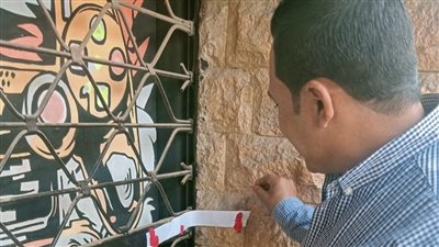 غلق وتشميع محل بلايستيشن مخالف في مدينة نصر | صور