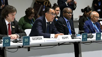 رئيس الوزراء يشارك في مائدة مستديرة حول تعزيز إجراءات التخفيف من آثار التغير المناخي