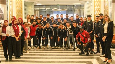 استقبال حافل لبعثة منتخب ليبيا للشباب استعدادًا للمشاركة ببطولة شمال إفريقيا بالإسماعيلية