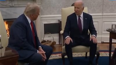 بايدن يستقبل ترامب في البيت الأبيض ويناقشان تسليم السلطة 