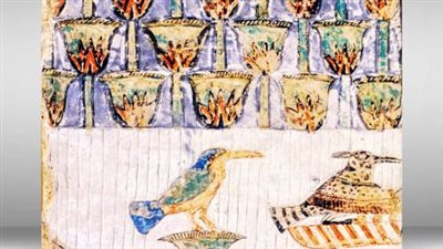 المتحف المصري يعرض نقشا من الحجر الجيري يوضح ملامح البيئة المصرية