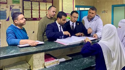 النيابة الإدارية تجري معاينةً لمستشفى كفر الدوار العام مقر عمل الطبيبة وسام شعيب لرصد الحالات التي ناظرتها