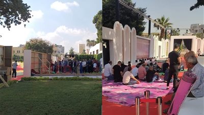 بعد جدل الدورة السابقة.. إقامة صلاة الجمعة بجوار السجادة الحمراء في مهرجان القاهرة السينمائي الـ45